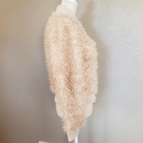 Chaser Faux Lamby bomber Jacket